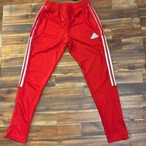 Red Addidas Joggers